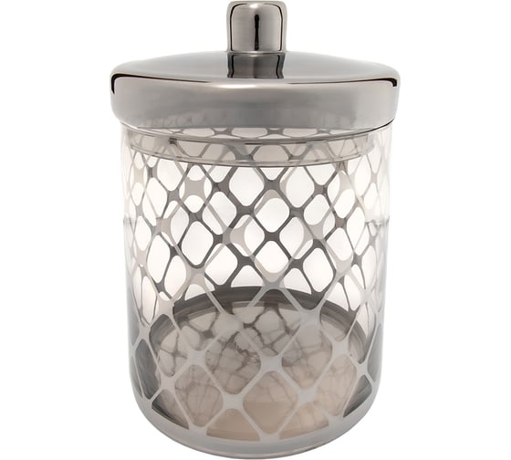 Изображение товара Ваза-конфетница из стекла c крышкой Вещицы 160х160х260 CSA-31L