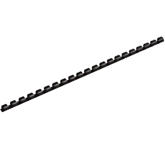 Изображение товара Пружины для переплета ProMega office пластик 8 мм черные 100 шт в упаковке для сшивания 40 листов 255080