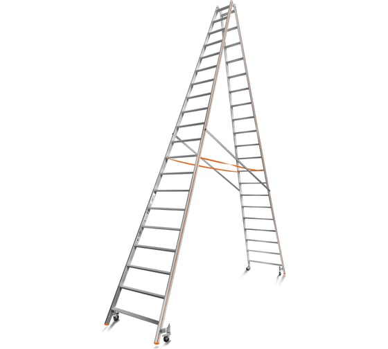 Изображение товара Передвижная стремянка Эйфель Комфорт К-Профи 220 Роллер