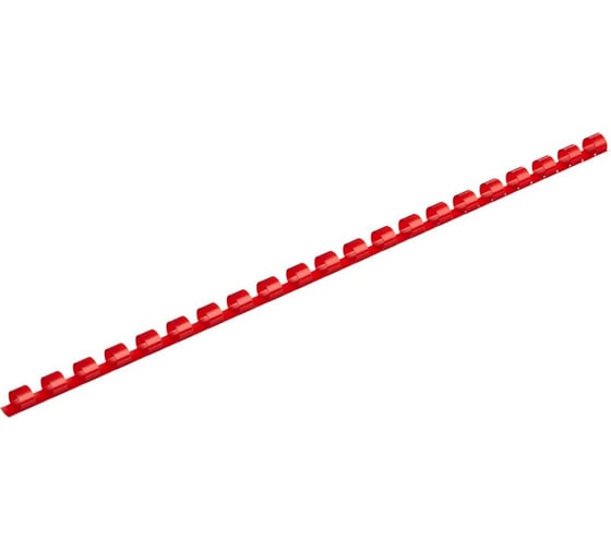 Изображение товара Пружины для переплета ProMega office пластик 8 мм красные 100 шт в упаковке для сшивания 40 листов 255077