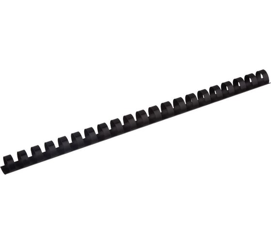 Изображение товара Пружины для переплета ProMega office пластик 16 мм черные 100 шт в упаковке для сшивания 120 листов 255100