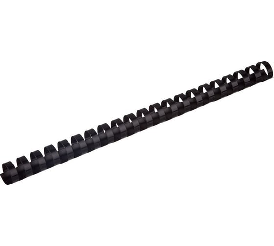 Изображение товара Пружины для переплета ProMega office пластик 19 мм черные 100 шт в упаковке для сшивания 150 листов 254650