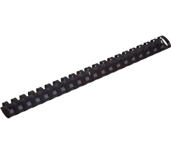 Изображение товара Пружины для переплета ProMega office пластик 28 мм черные 50 шт в упаковке для сшивания 240 листов 255111