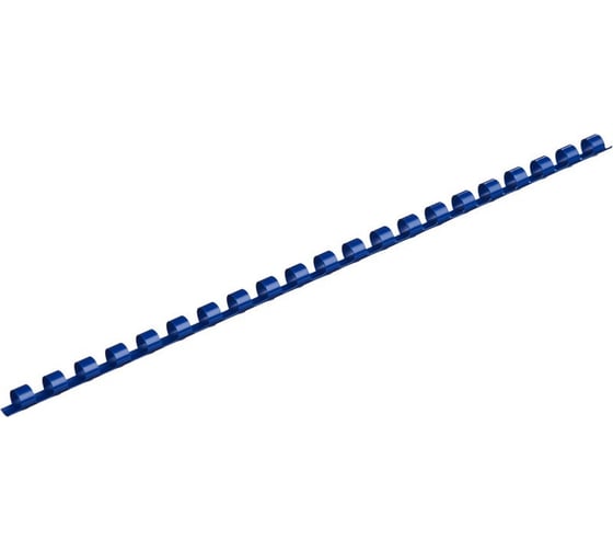 Изображение товара Пружины для переплета ProMega office пластик 8 мм синие 100 шт в упаковке для сшивания 40 листов 255079