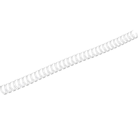 Изображение товара Пружины для переплета ProMega office металл 11,1 мм белые 100 шт в упаковке для сшивания 85 листов 351167