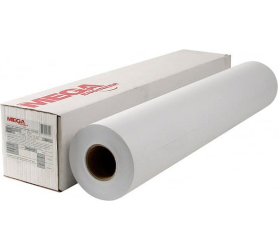 Изображение товара Широкоформатная бумага ProMEGA engineer 70 гкв.м, длина 175 м, ширина 914 мм, диаметр втулки 76 мм 703941