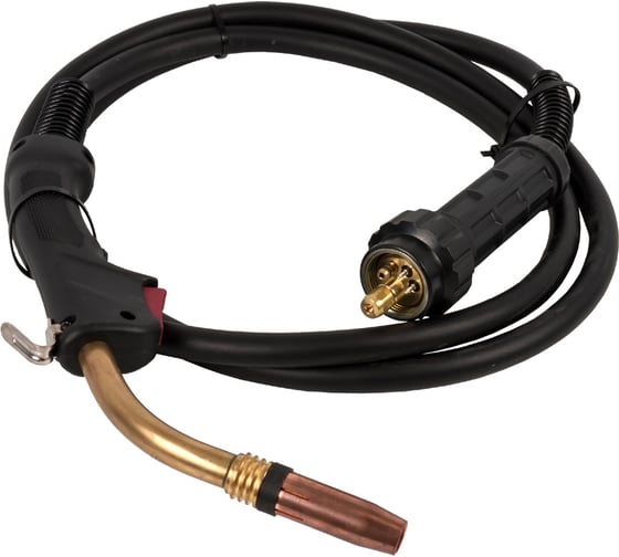 Изображение товара Горелка для MIG/MAG-сварки (3 м; 180 A; 0.6-1.0 мм; EURO разъем) QUATTRO ELEMENTI S6000040