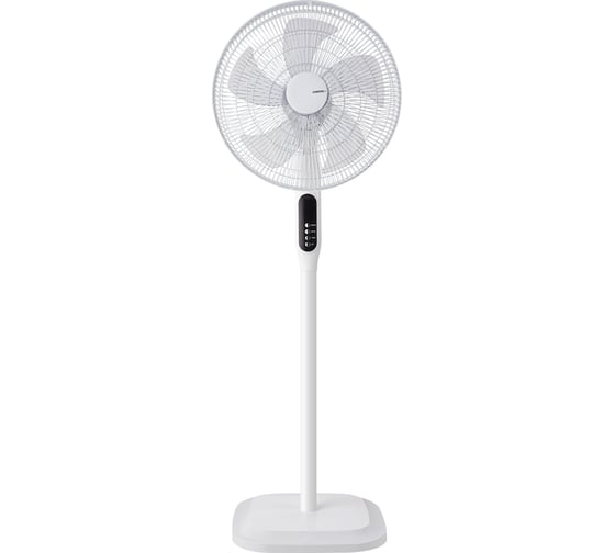 Изображение товара Напольный вентилятор Centek 65Вт Пульт ДУ, LED, 44,5см, таймер, тяжелая база CT-5026 White