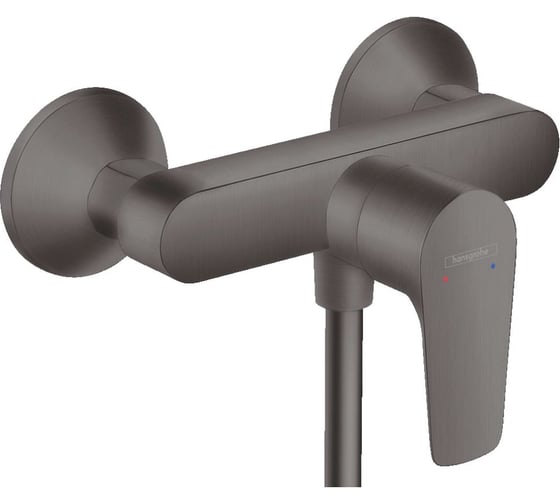 Изображение товара Смеситель для душа Hansgrohe Talis e шлиф. черный хром 71760340 00000088799