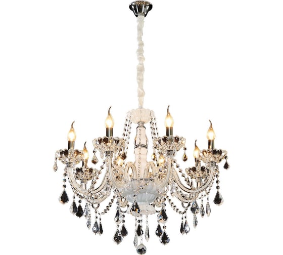 Изображение товара Подвесная люстра Citilux Финка стеклянная Белая CL353161