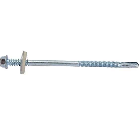 Изображение товара Саморез для сэндвич-панелей Daxmer 6,3/5,5x105 мм, цинк, 250 шт. 00000320163