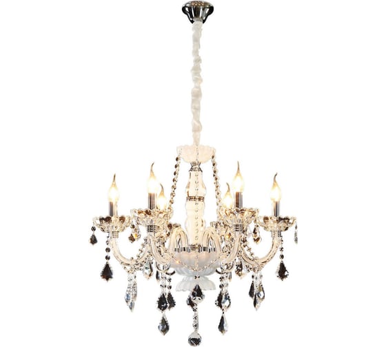 Изображение товара Подвесная люстра Citilux Финка стеклянная Белая CL353181