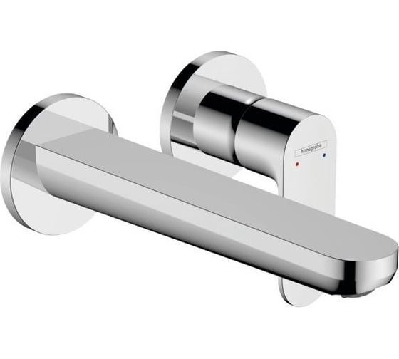 Изображение товара Смеситель для раковины Hansgrohe Rebris e настенный 2 отв. (внешняя часть) 72528000 00000122440