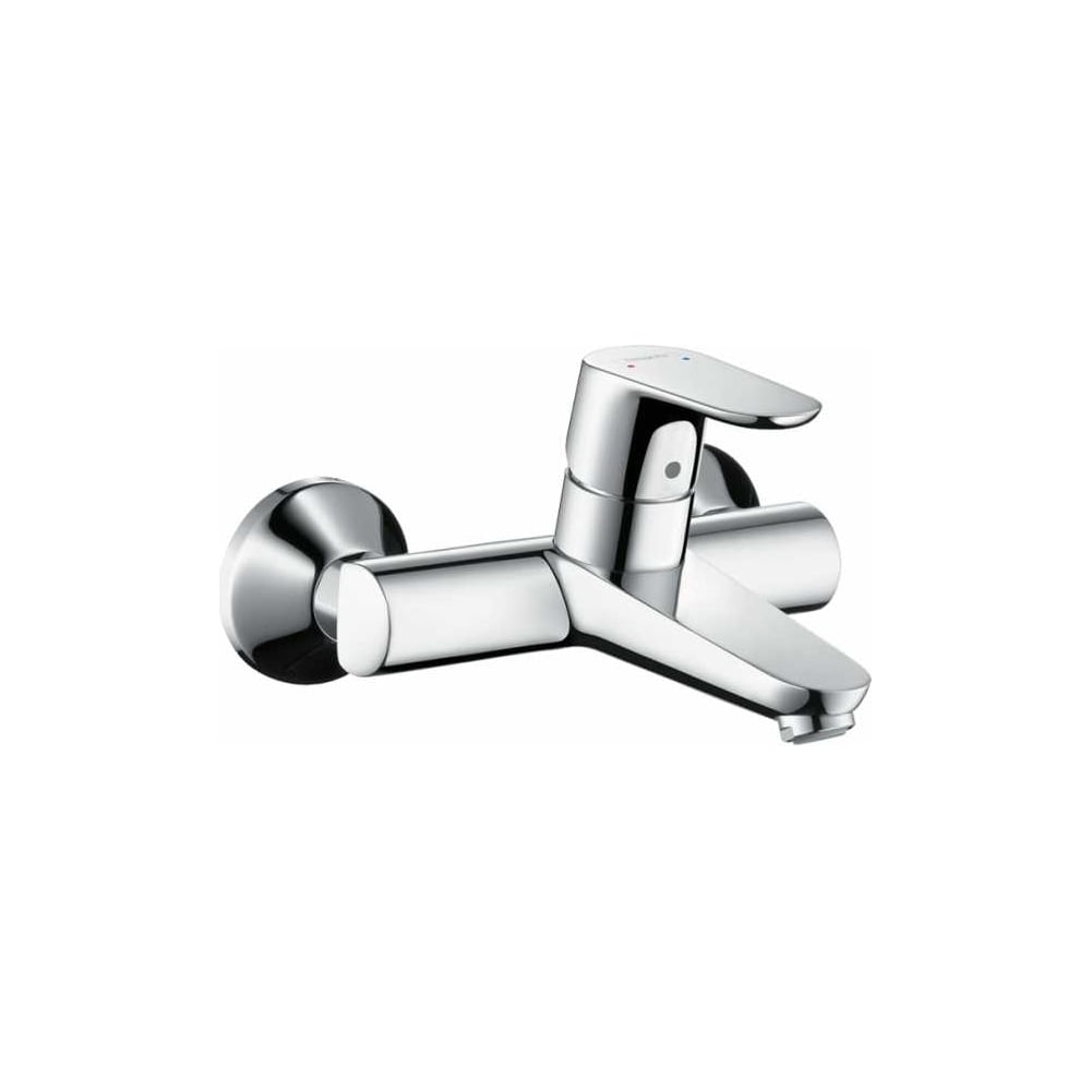 фото Смеситель для раковины из стены hansgrohe