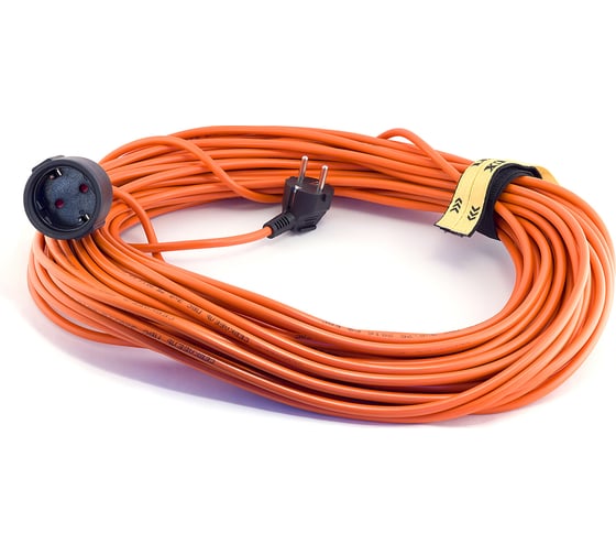 Изображение товара Силовой удлинитель без катушки УС1-Е-30 У-161, ПВС 3x1.5, 30м, 16А, 1 розетка с з/к LUX 16530 4606400419167