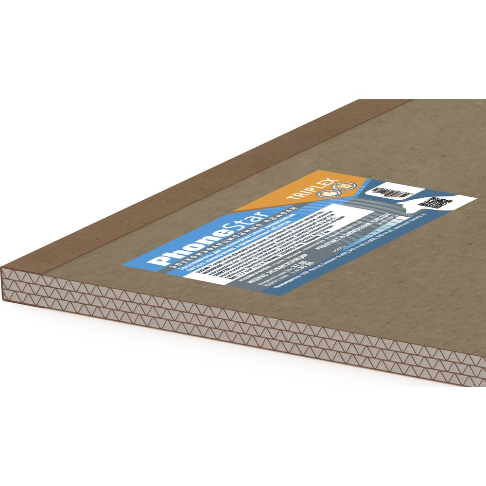 Изображение товара Звукоизоляционная панель PhoneStar Triplex для пола и стен