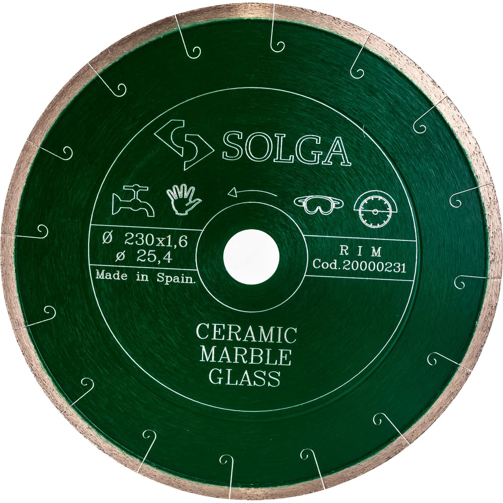 Алмазный диск Solga Diamant