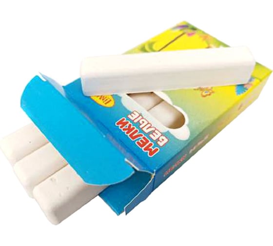 Изображение товара Набор белых мелков Limpopo 4 шт. Мел1218