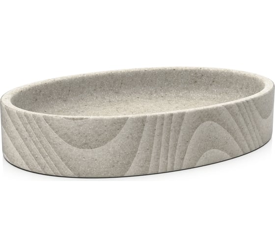 Изображение товара Настольная мыльница FORA spline, полирезин FOR-SPN036