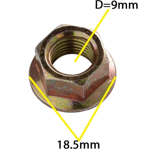 Изображение товара Автокрепеж металлический 10 шт Крепавто M2138