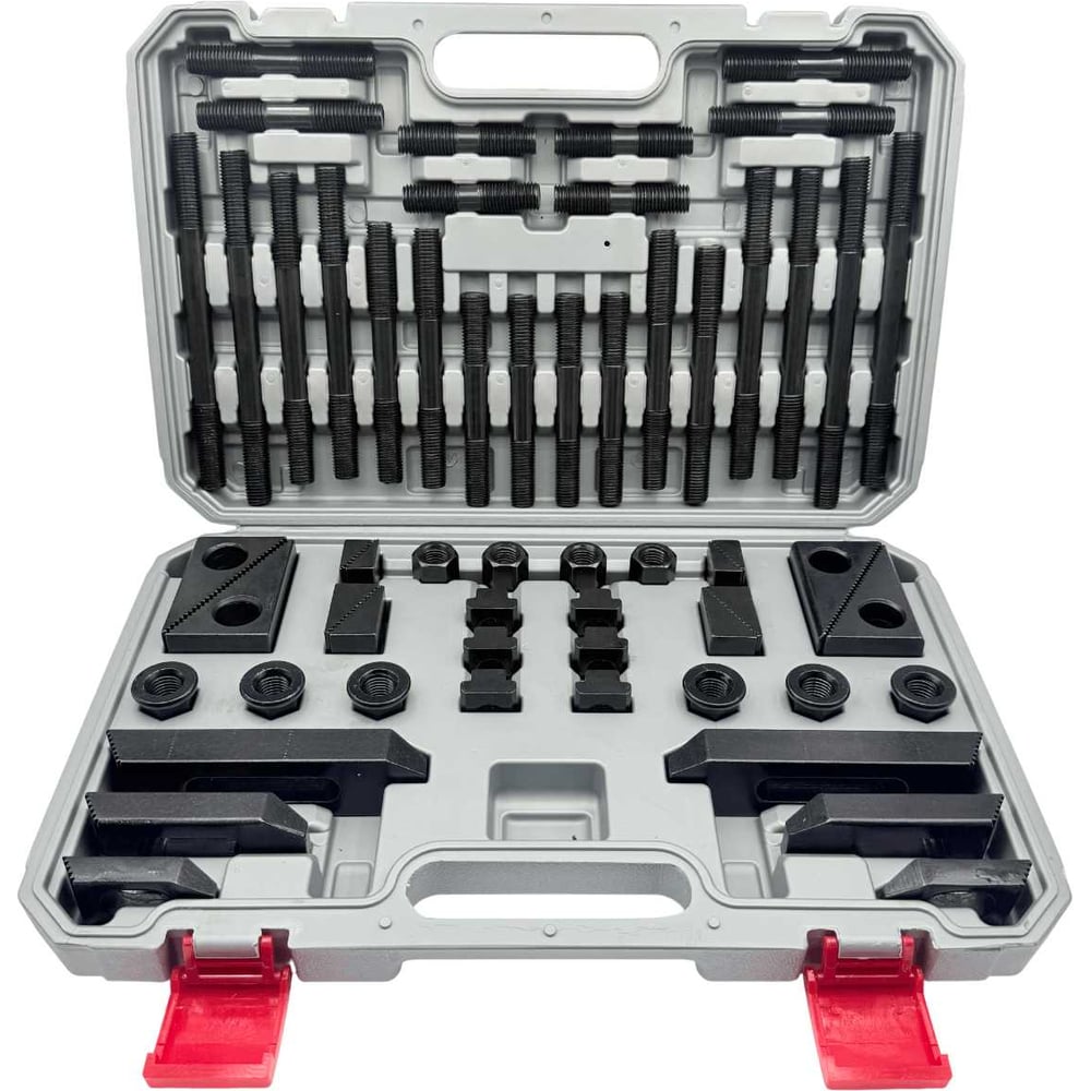 Изображение товара Набор станочного крепежа и прижимов из 58 предметов М12 TORNERI 045704