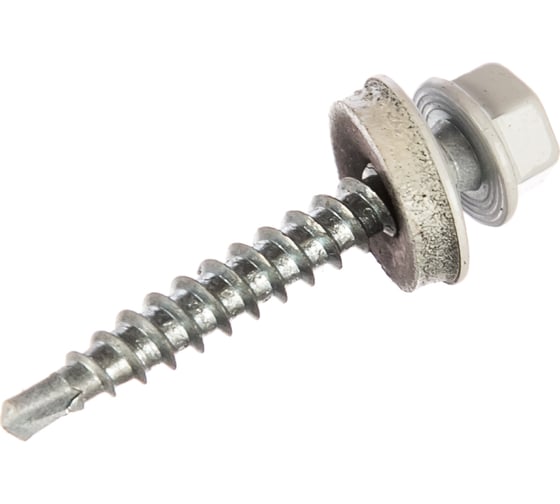 Изображение товара Кровельный саморез Kenner 4,8х35 RAL9003 белый сигнальный 250шт ск359003ф