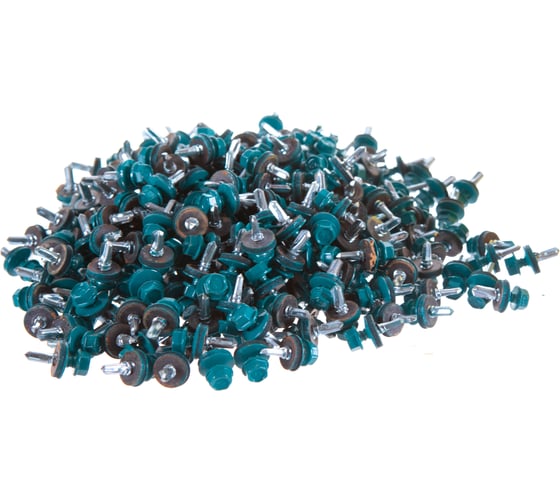 Изображение товара Кровельный саморез Kenner 5,5х19 RAL5021 синяя вода 300шт ск55195021ф