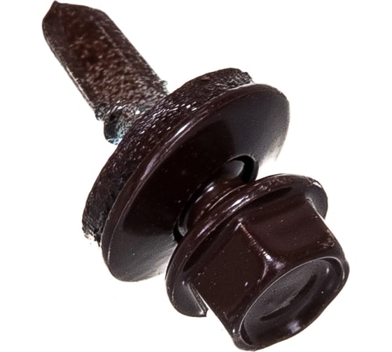 Изображение товара Кровельный саморез Kenner 5,5х19 RAL8017 тёмно-коричневый 300шт ск55198017ф