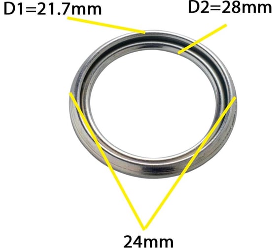 Изображение товара Автокрепеж металлический 10 шт Крепавто M2139