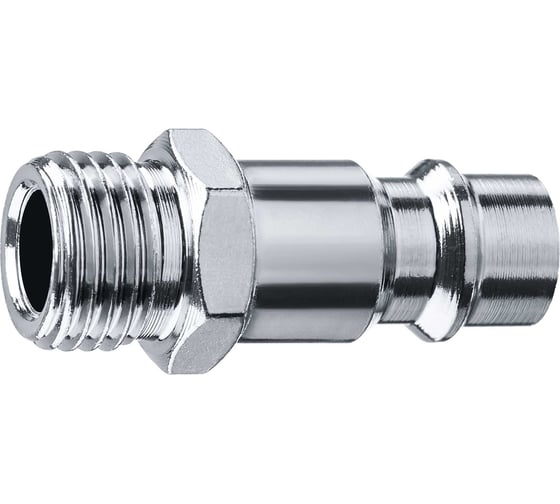 Изображение товара Переходник ЗУБР Профессионал 1/4"M - рапид штуцер 64915-1/4