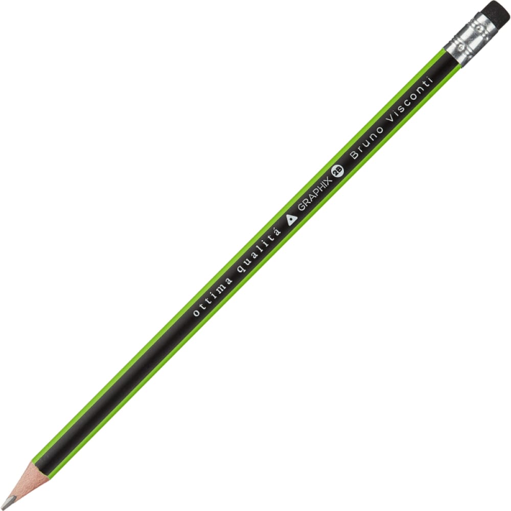 Чернографитный карандаш Bruno Visconti карандаш чернографитный devente pastel нв 2 мм трехгранный заточенный микс
