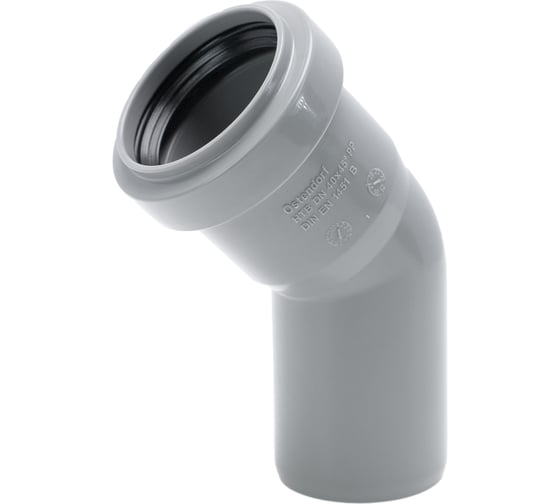 Изображение товара Отвод однораструбный (45°) HTB 40 Ostendorf 111120