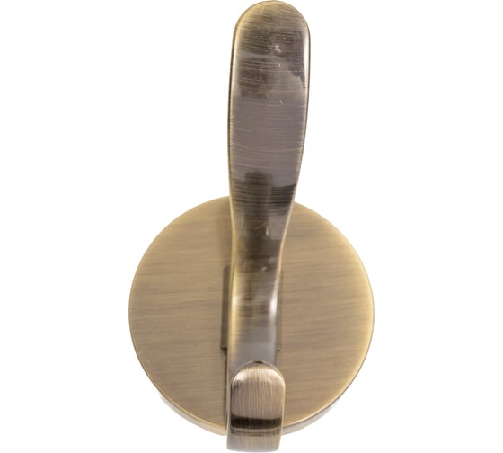 Изображение товара Мебельный крючок Kerron двухрожковый, античная бронза KR 0350 AB