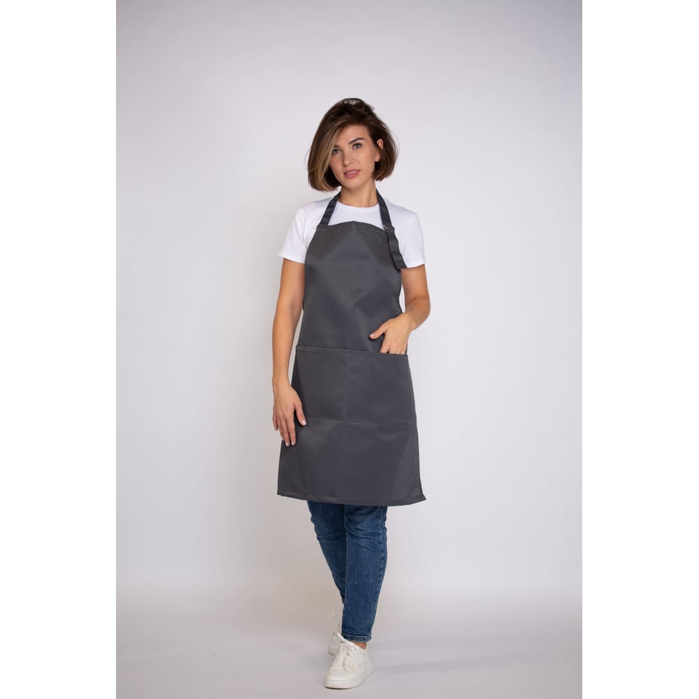 Изображение товара Универсальный рабочий фартук Экосети темно-серый для любых задач