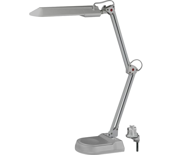 Изображение товара Настольный светильник ЭРА NL-202-G23-11W-GY, серый C0041461