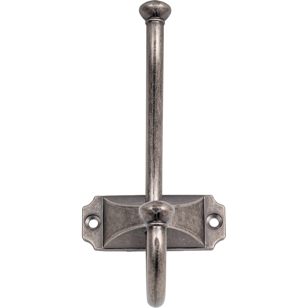 Изображение товара Двухрожковый мебельный крючок Kerron из цам черненый старинный цинк KR 0420 BAZ