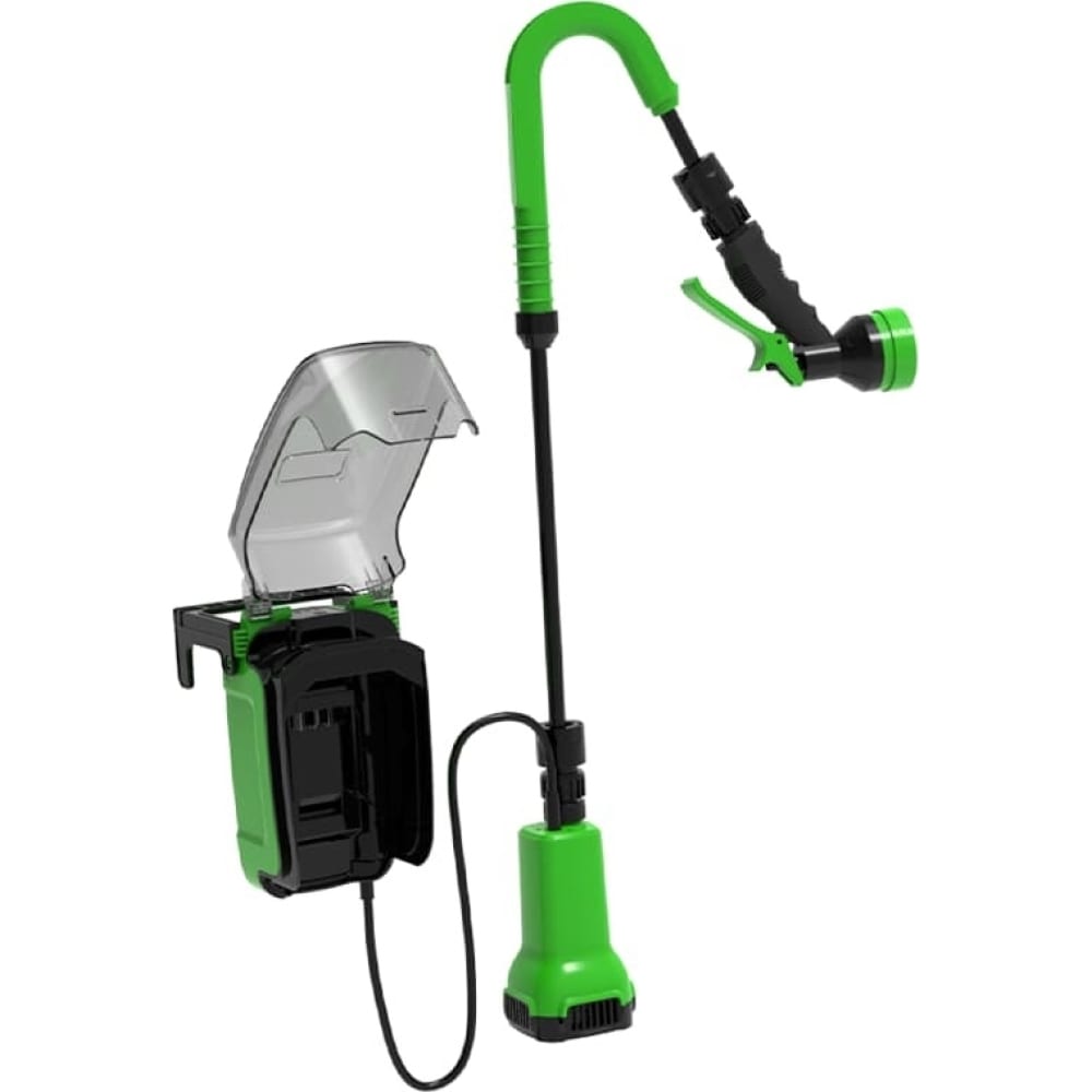 Аккумуляторный насос для полива из бочки GreenWorks