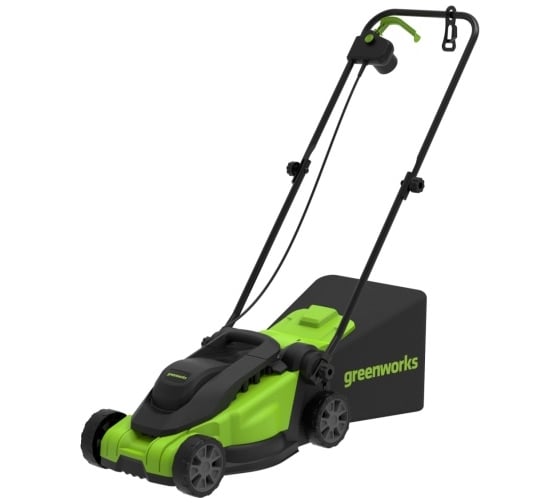 Изображение товара Электрическая газонокосилка GreenWorks 1200 Вт, 32 см 2517807