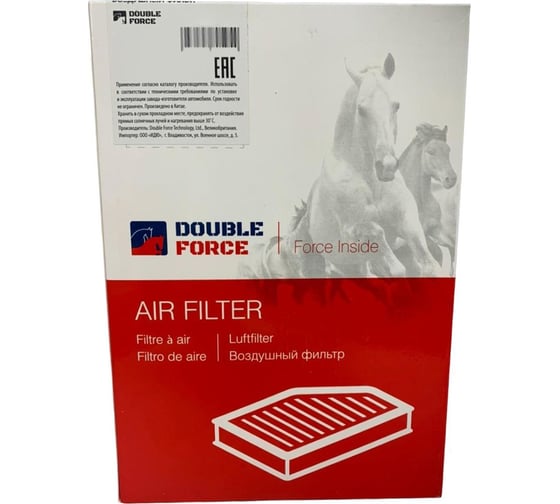 Изображение товара Фильтр воздушный DFA1119 Double Force 1739161