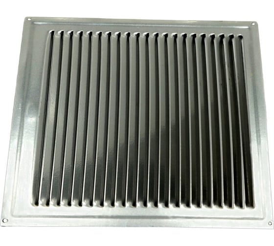 Изображение товара Решетка вентиляционная 200x200 мм, под хром Левша 3-491.ПХ