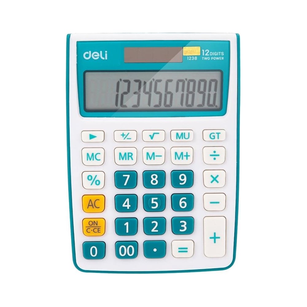 Настольный калькулятор DELI касса цифры calligrata 0 до 20