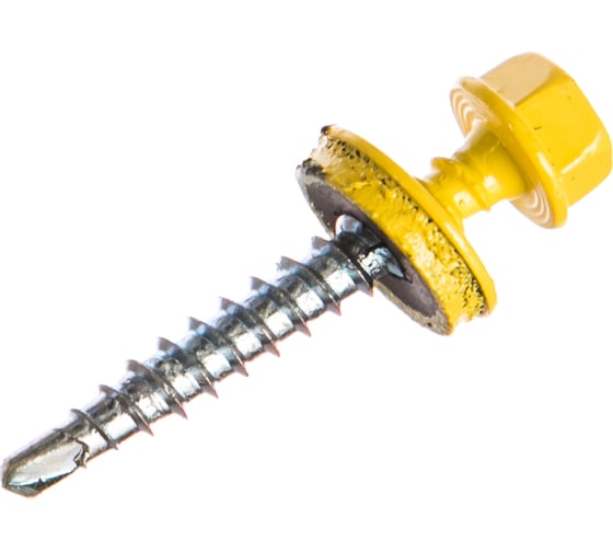 Изображение товара Кровельный саморез Kenner 4,8х35 RAL1018 жёлтый 250шт ск351018ф