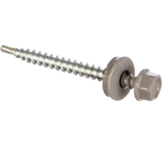 Изображение товара Кровельный саморез Kenner 4,8х51 RAL7004 серый 150шт ск517004ф