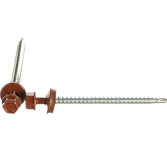 Изображение товара Кровельный саморез Kenner 4,8х70 RAL3009 оксидно-красный 100шт ск703009ф