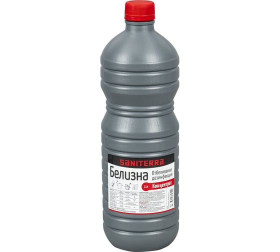 Изображение товара Средство для отбеливания, дезинфекции и уборки БЕЛИЗНА 1 л, хлора 10, жидкость 605454