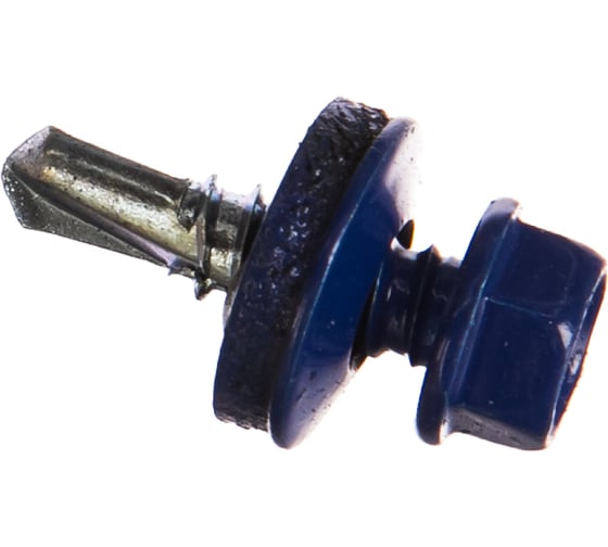 Изображение товара Кровельный саморез Kenner 5,5х19 RAL5002 ультрамарин 300шт ск55195002ф