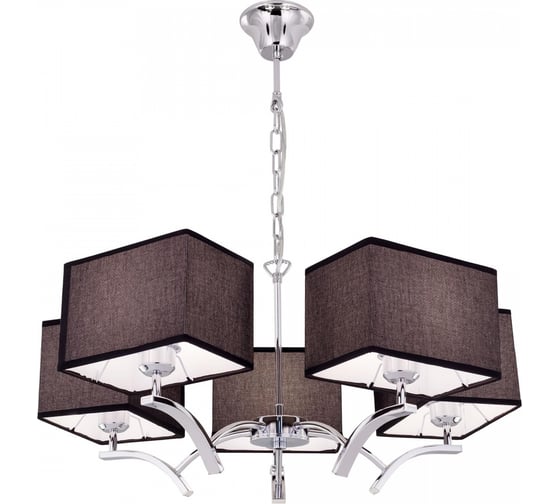 Изображение товара Люстра Citilux Эвора Квадро с черными абажурами CL460252