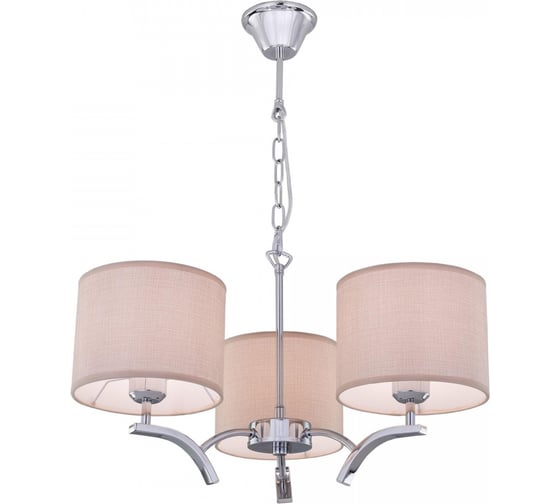 Изображение товара Люстра Citilux Эвора Рондо с бежевыми абажурами CL460131