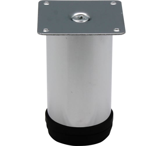 Изображение товара Мебельная регулируемая малая опора lemax 100 мм, матовый хром N0030-100 SC