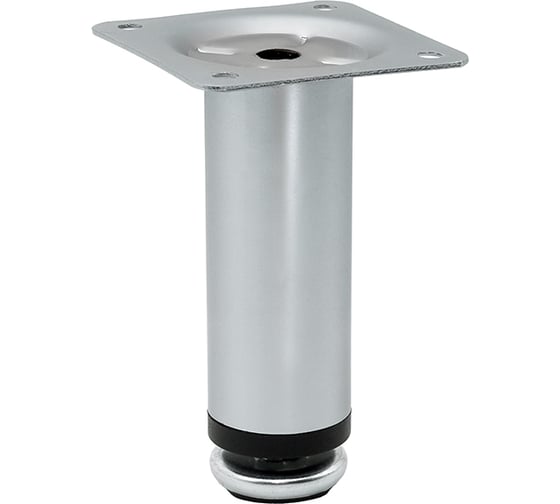 Изображение товара Мебельная регулируемая малая опора Lemax PROF 100 мм, хром N0010-100